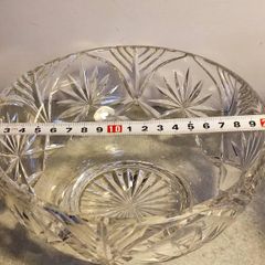 Nice  Crystal Bowl No Stamp.