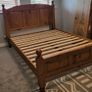 Double Bed Frame - Solid Oak Image 2