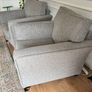 Chesterfield style armchairs (x2) Image 4