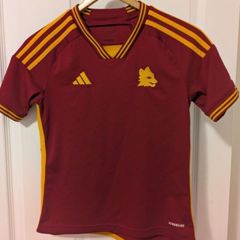 Adidas AS Roma 2023/24 kids football jersey shirt 11/12 years