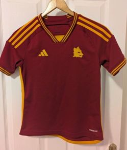 Adidas AS Roma 2023/24 kids football jersey shirt 11/12 years
