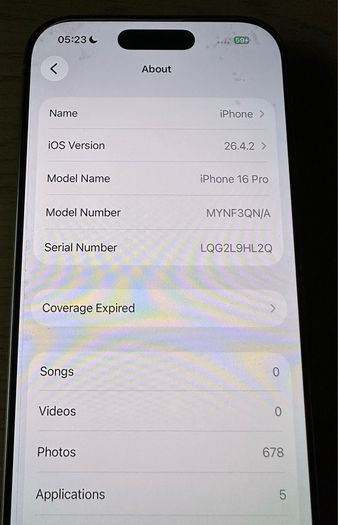 Iphone 16 pro