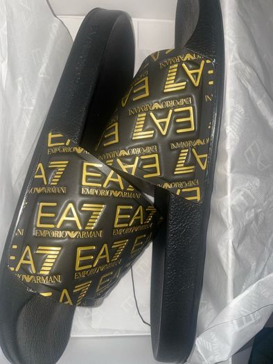 Emporio Armani Sliders size 45 brand new with tag