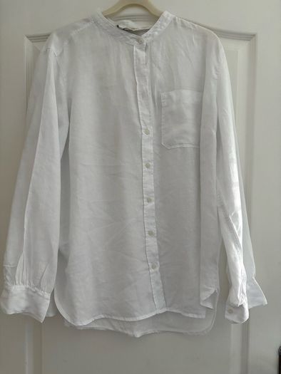 F and F Long sleeve Linen Blouse
