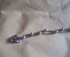 ladies silver chain