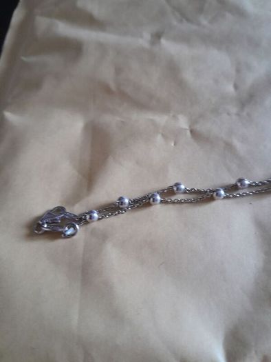 ladies silver chain