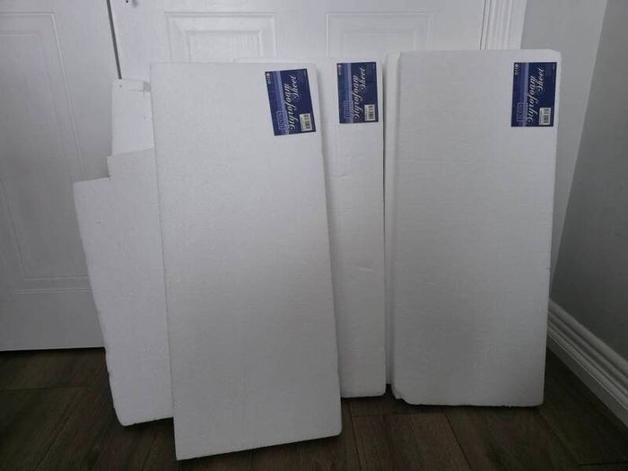 Polystyrene Sheet 71.5x30.5cm