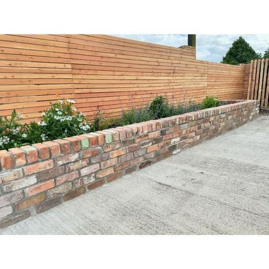 Salvaged Multi-Coloured Bricks