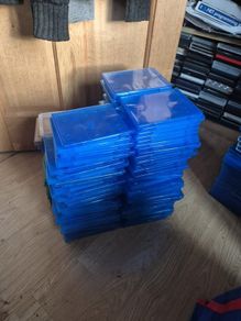 Empty blu ray cases