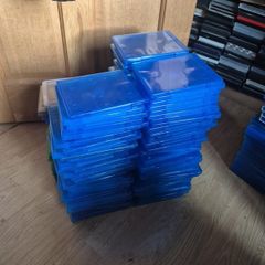 Empty blu ray cases