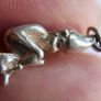Vintage Sterling Silver 925 Good Luck Leprechaun/Irish Elf Charm Thumb Up Charm , Pendant ( 25 each) Image 9