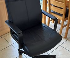 Ikea Millberget Leather Office Chair