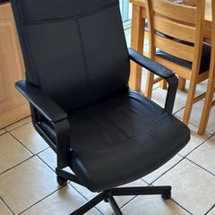 Ikea Millberget Leather Office Chair