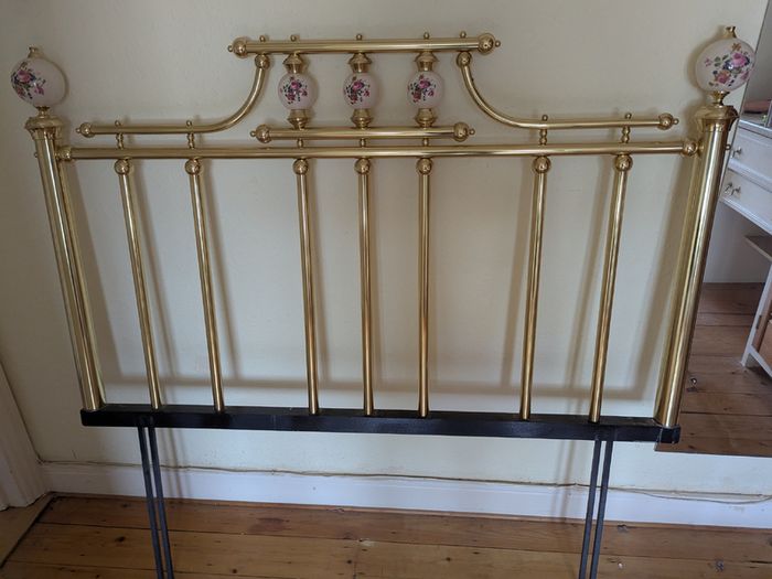 Brass Headboard (Double Bed)