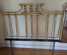 Brass Headboard (Double Bed)
