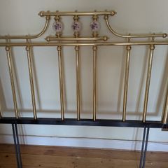 Brass Headboard (Double Bed)