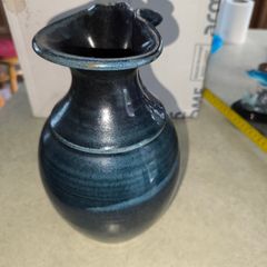 BLUE JUG OR VASE BY Richard Weston Pottery made in Ireland