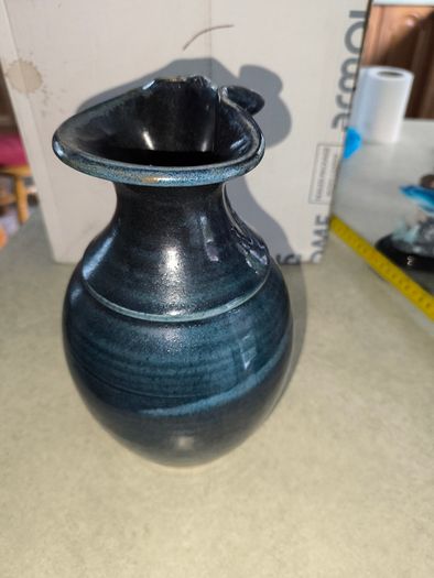 BLUE JUG OR VASE BY Richard Weston Pottery made in Ireland
