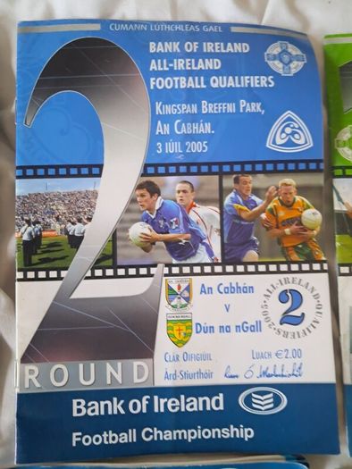 GAA Football Qualifier Programmes Bundle