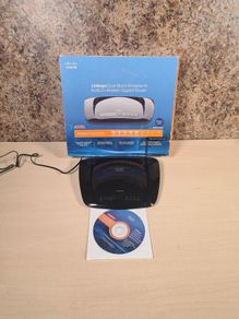 LINKSYS WAG320N wireless dual band N modem router