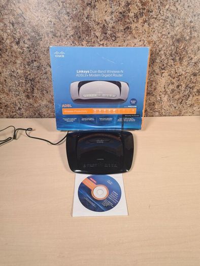 LINKSYS WAG320N wireless dual band N modem router