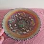 Strawberry Northwood Amethyst basketwave bowl Image 2
