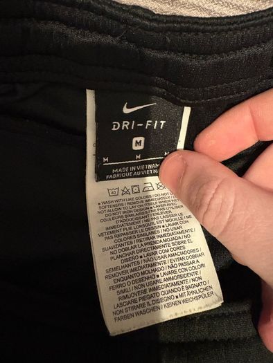 Nike grey/ black Dri fit shorts