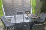 Set of 6 dining chairs only, dining table is NOT included