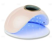 main image for ad Professional 80W UV LED Nail Lamp Gel Dryer Curing Lamp IR Touch - ROSE GOLD