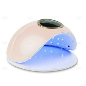 Professional 80W UV LED Nail Lamp Gel Dryer Curing Lamp IR Touch - ROSE GOLD