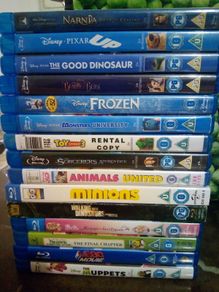Family Movie Blu-ray Collection Kids Movies Disney Pixar