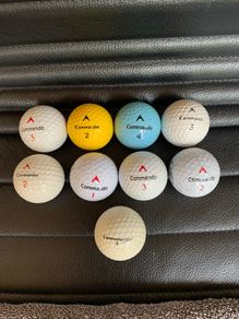 9) Commando Golf balls