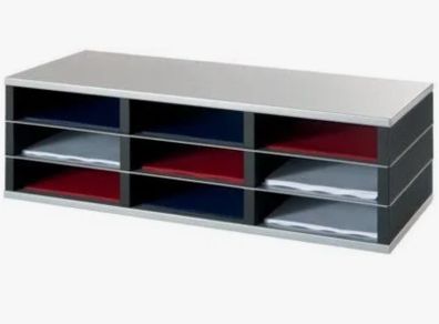9 compartment document sorter