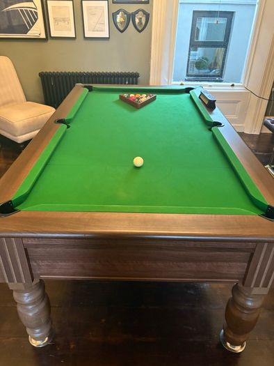 Buckingham 7ft Slate Bed Pool Table + Aramith Balls, Premium Cues & Full Accessories