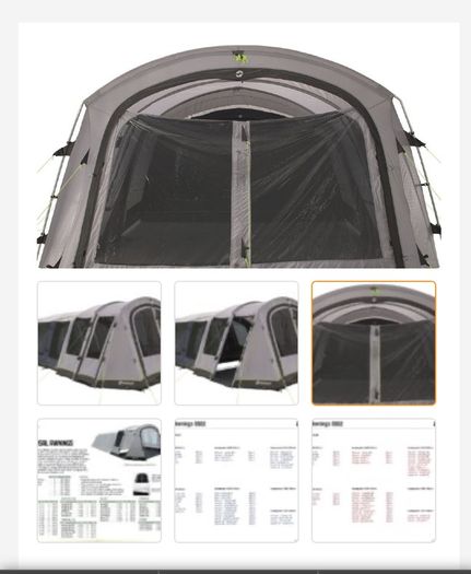 Outwell Universal Awning size 6 Awning Only no tent