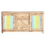 Sideboard 151x40x75 cm Rough Acacia Wood Image 4