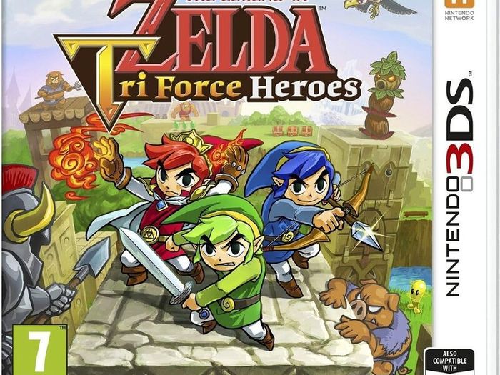 (sealed) The Legend of Zelda Tri Force Heroes - Nintendo 3DS game