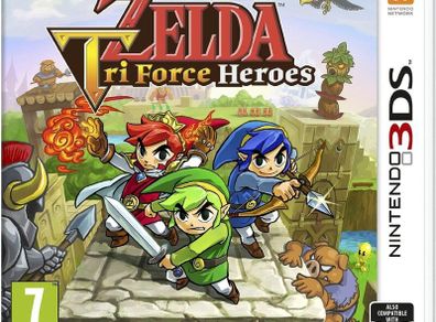 (sealed) The Legend of Zelda Tri Force Heroes - Nintendo 3DS game