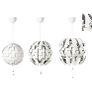 Light pendant Ikea ps 2014 white silver globe ceiling lamp 52 CM Image 2