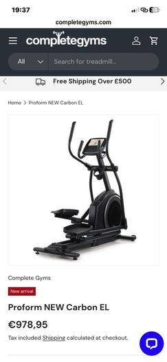 Proform Carbon EL Elliptical