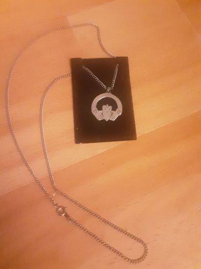 Jewellery/Celtic Collection .. Claddagh Brooch and Pendant on a Chain Both for 14.00euro .. Price Drop