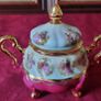 Vintage15 Piece Gloria Fine Porcelain Heavy Gold Gildings Coffee Set For 6 Person Setting Made In West Germany Image 7