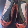 Karen Millen leather snakeskin print shoes (free post) Image 7