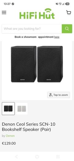 Denon Ceol Series SCN-10 Bookshelf Speakers 65W