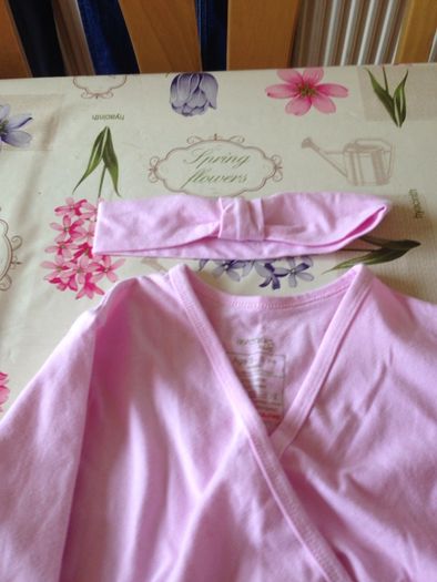Pink ballerinas set x 3 cardigan, skirt & all in one