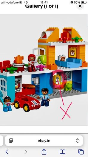Lego Duplo Set 10835 A Family House Playhouse Dollhouse