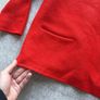 COS 100% Merino Wool Sweater Red Size XS Image 6