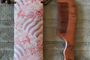 Brand new Chinese wood hair comb