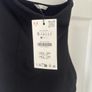 Zara black bandeau top size S Image 2