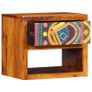 Bedside Cabinet Brown 40 x 35 x 35 cm Image 4